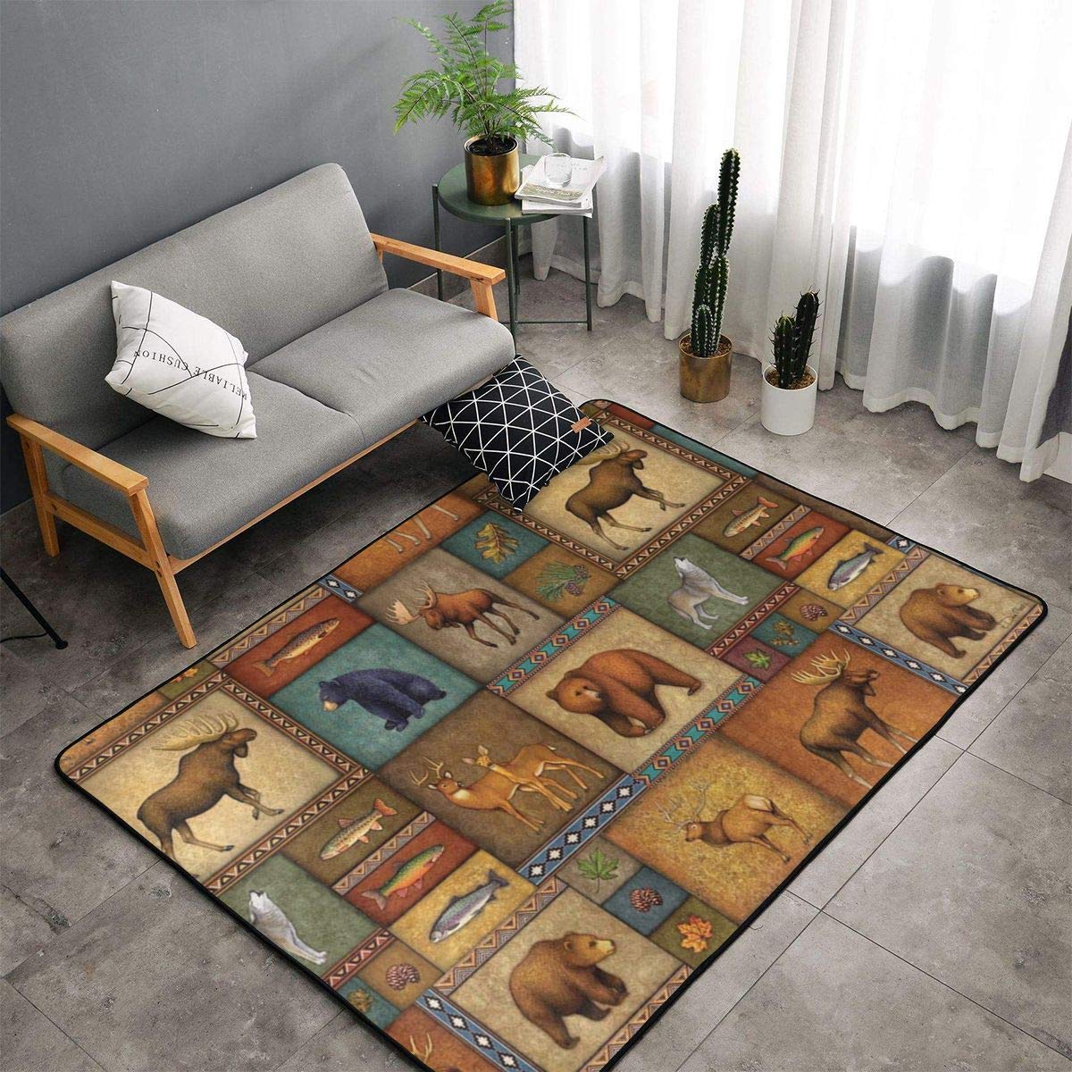 Wildlife Bear CLM190976M Rug