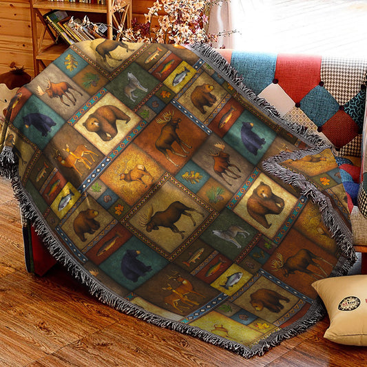 Wildlife Bear TN2709114S Throw Blankets For Sofa