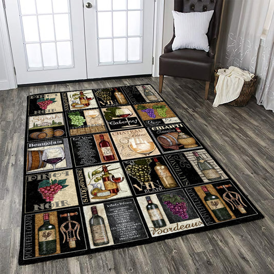 Wine From Around The World CLM190802TM Rug