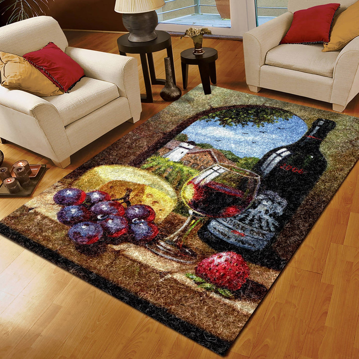 Wine Time CLA1410163R Rug