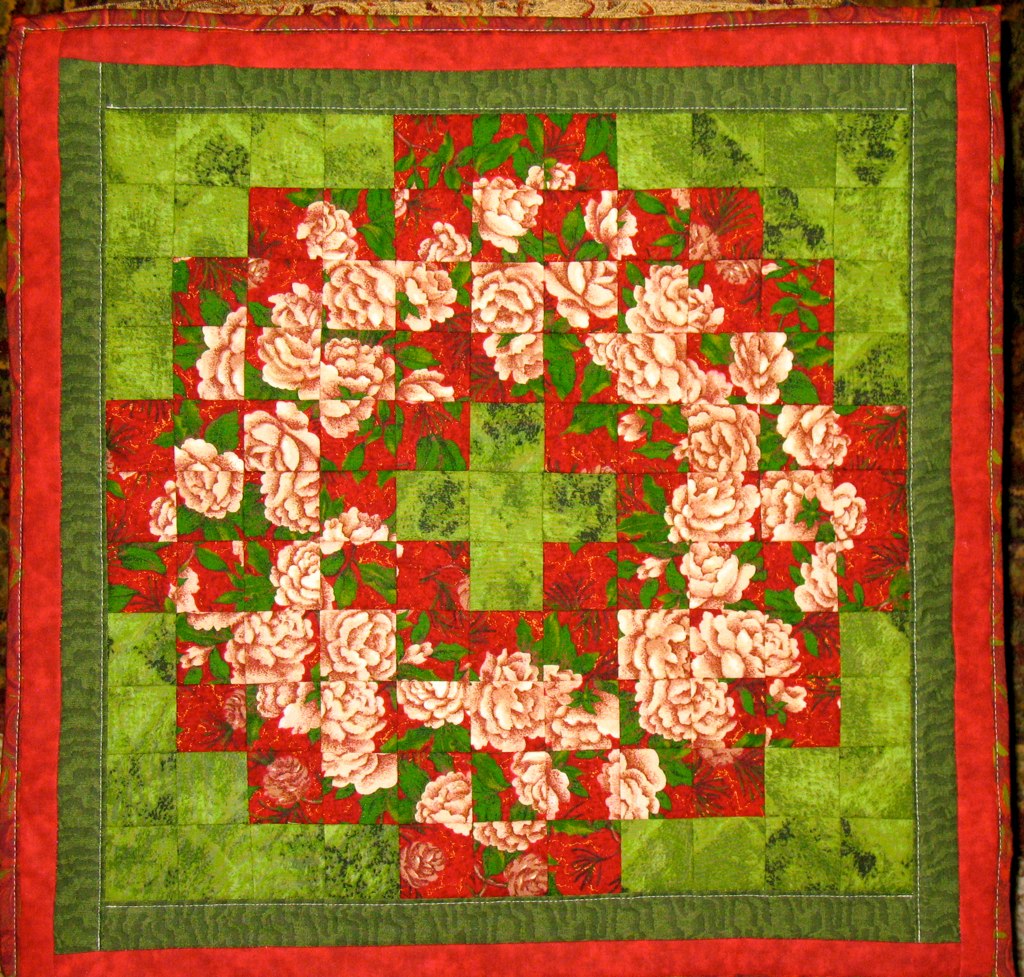 Winter Roses CLM2011983 Quilt Blanket