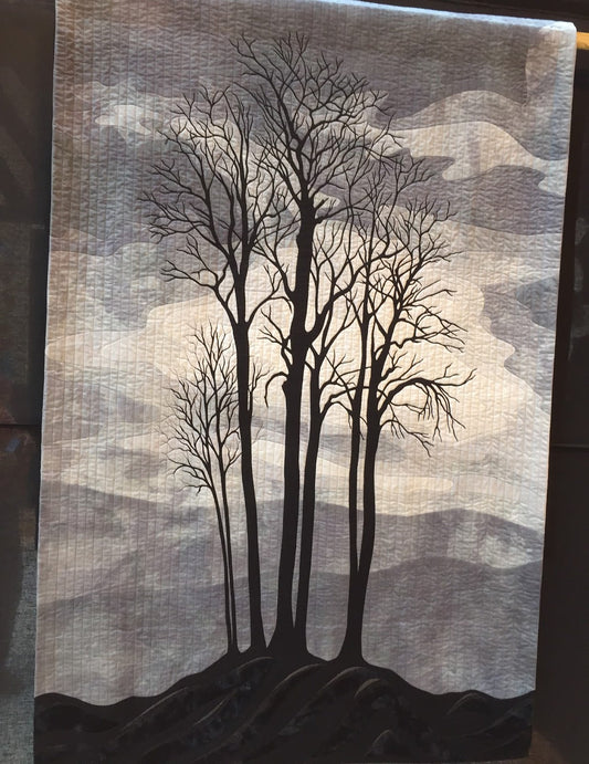 Winter Trees CLM1111587 Quilt Blanket