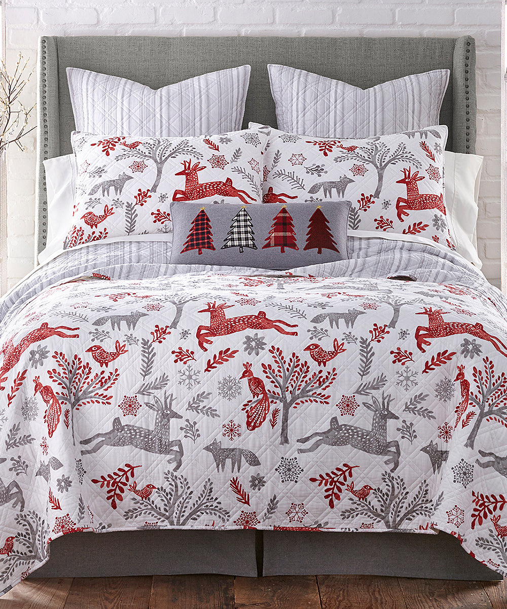 Winterland CLA0111412B Quilt Bedding Set