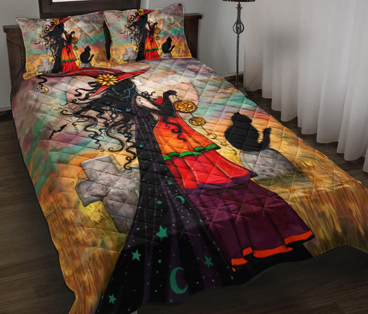 Witch Quilt Bedding Set TL080911