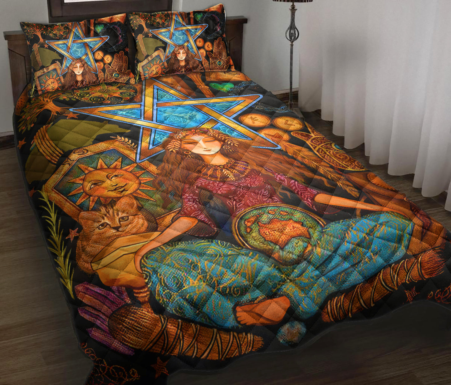 Witch Quilt Bedding Set TL090918