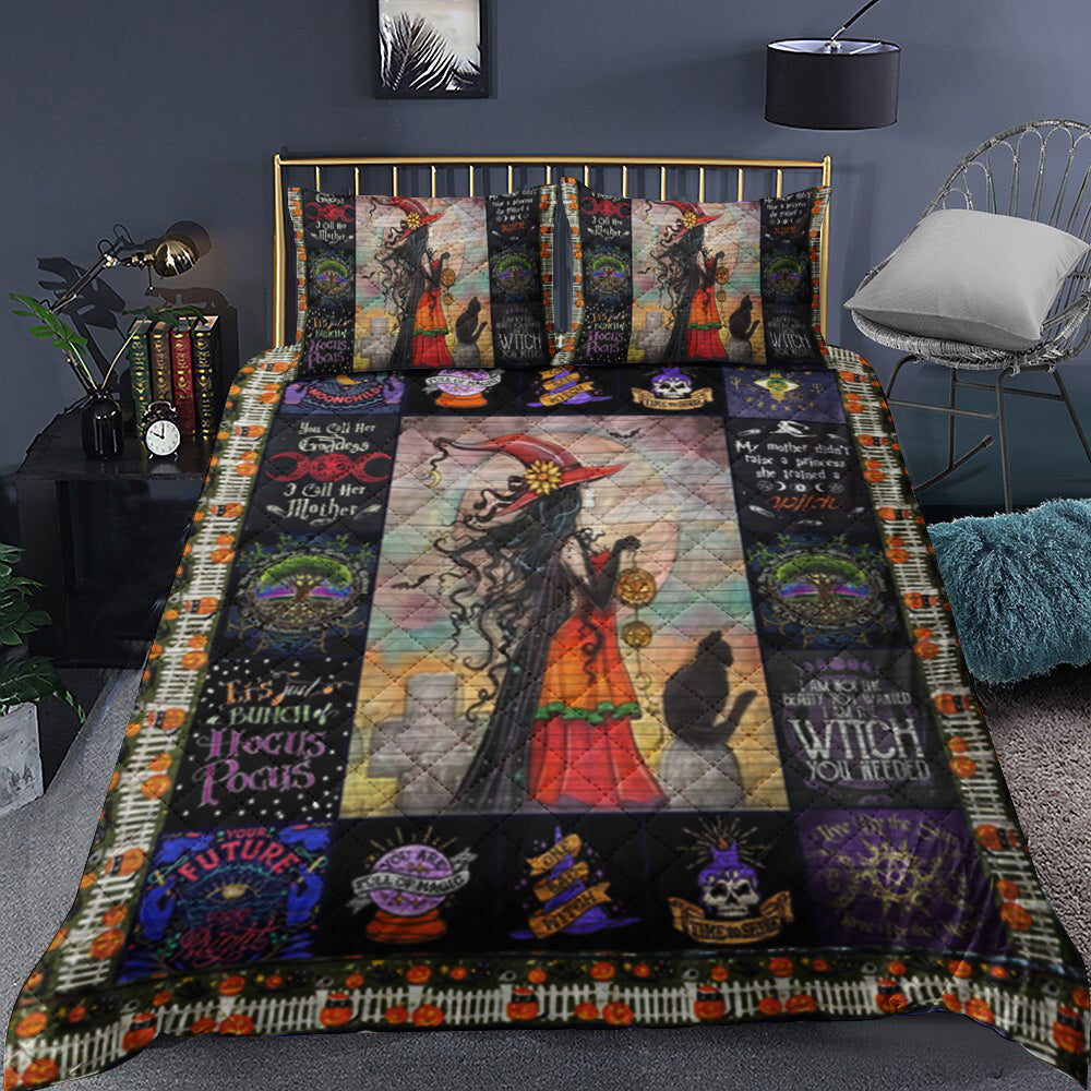 Witch Quilt Bedding Set TL220910