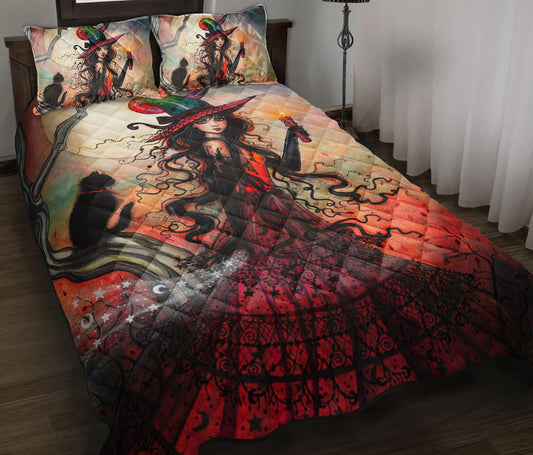 Witch Quilt Bedding Set TM170901