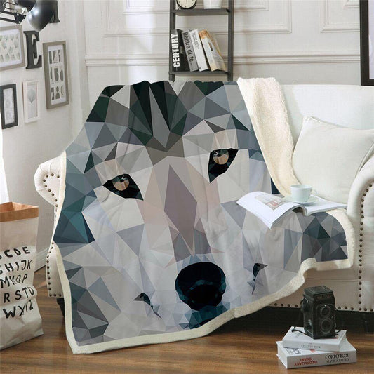 Wolf CL150875MD Sherpa Fleece Blanket