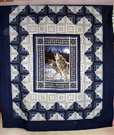 Wolf CLA1410618Q Quilt Blanket