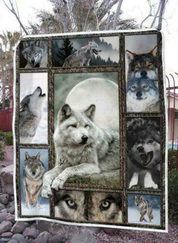 Wolf And The Moon CLM1110201S Sherpa Fleece Blanket