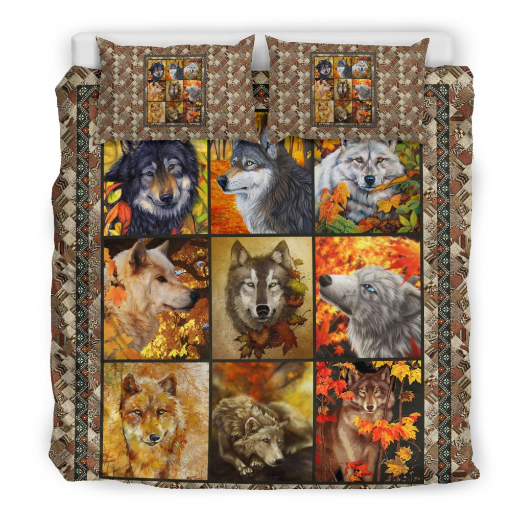 Wolf Autumn CL2100123MDB Bedding Sets