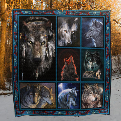 Wolves CLH0511688Q Quilt Blanket