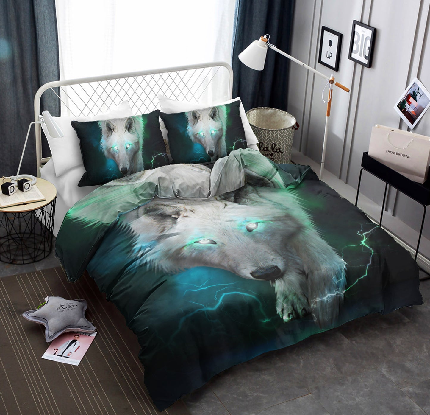 Wolves VD161099B Bedding Sets