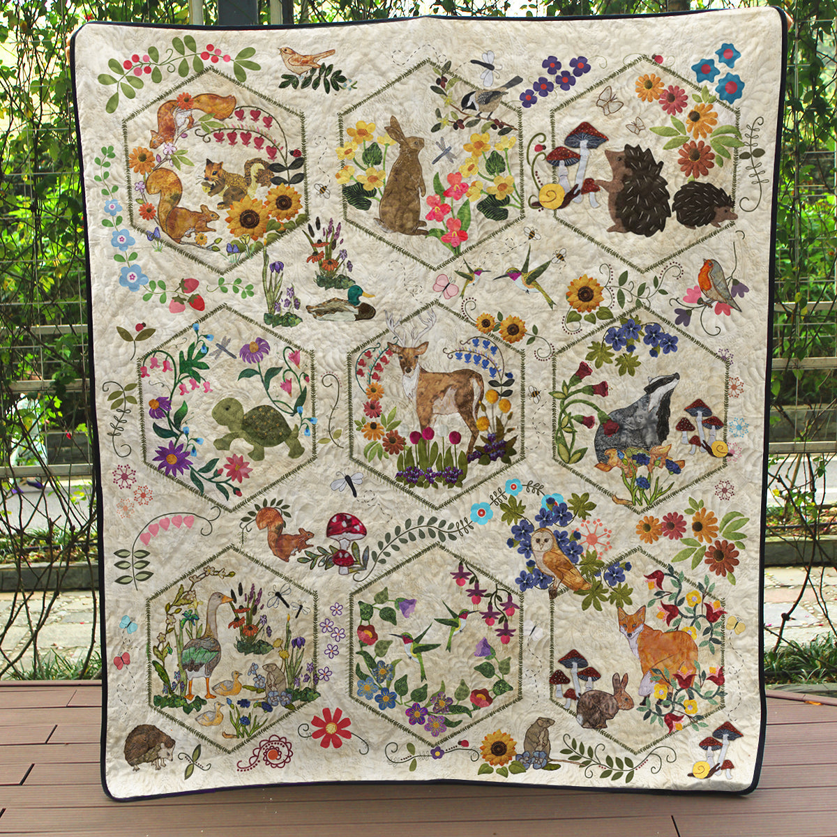 Pattern Wimsy Woodland Whimsy TD090801 Art Quilt – Charming Favor