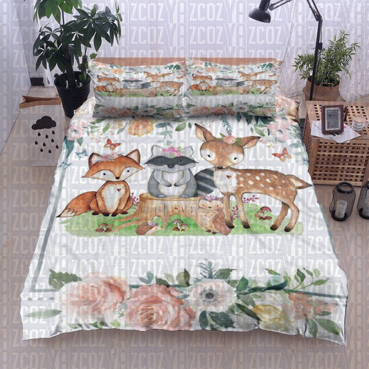 Woodland Animal CL22110417MDB Bedding Sets