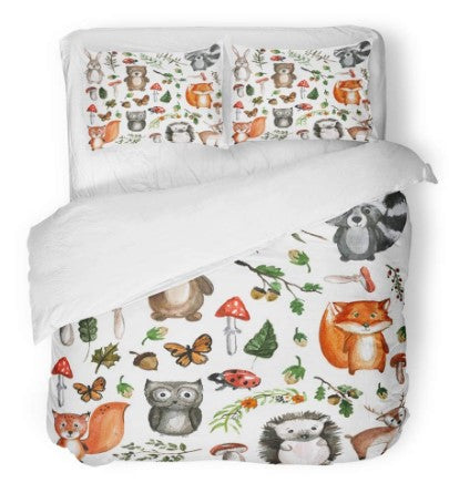Woodland Animals CLT2910434T Bedding Sets