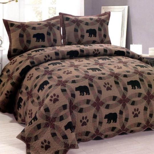 Woodland Bear Trail CLM2709166T Bedding Sets