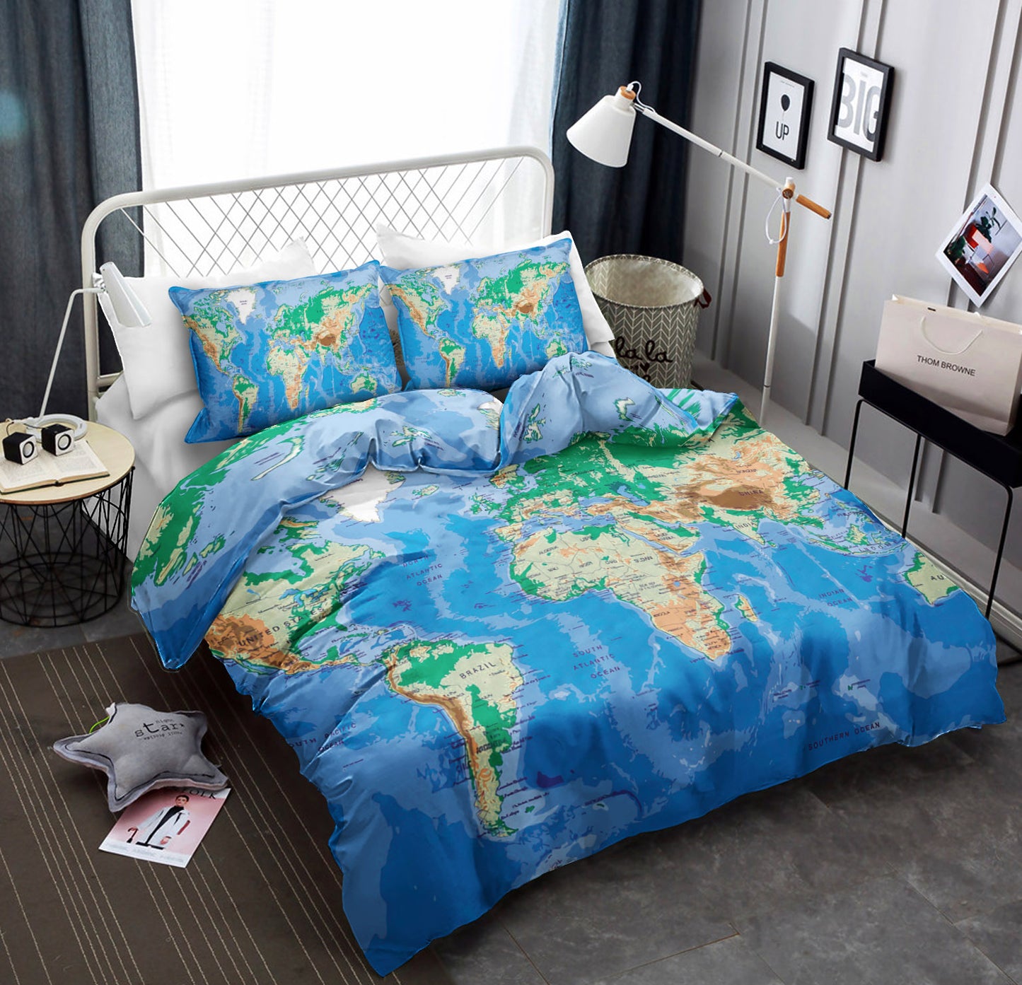 World Map CLA22101220B Bedding Sets