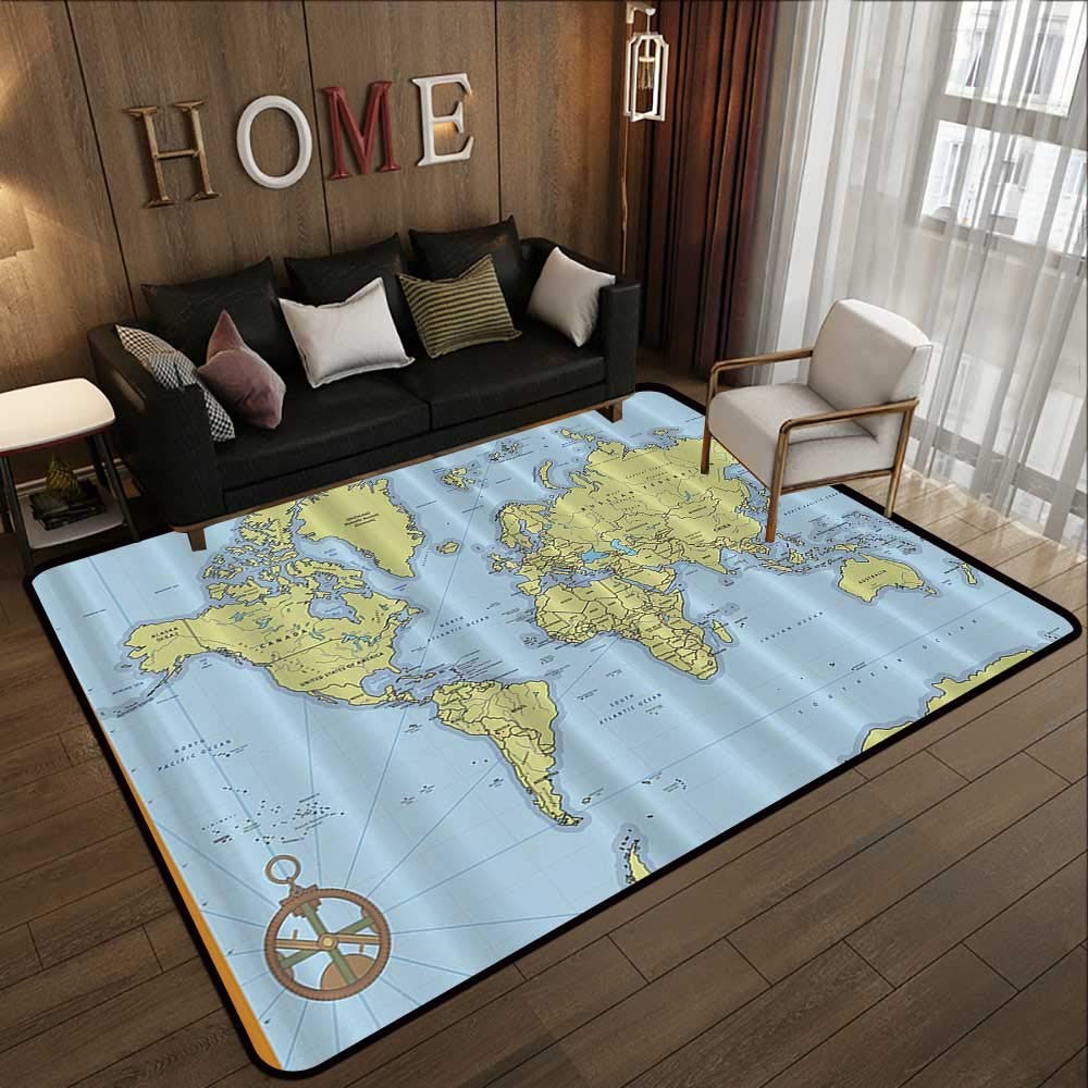 World Map CLH2611313R Rug