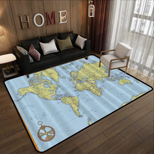 World Map CLH2611313R Rug