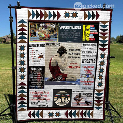 Wrestling Spirit PK300579 Quilt Blanket