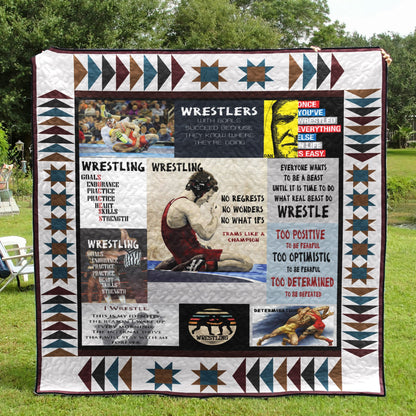 Wrestling Spirit PK300579 Quilt Blanket