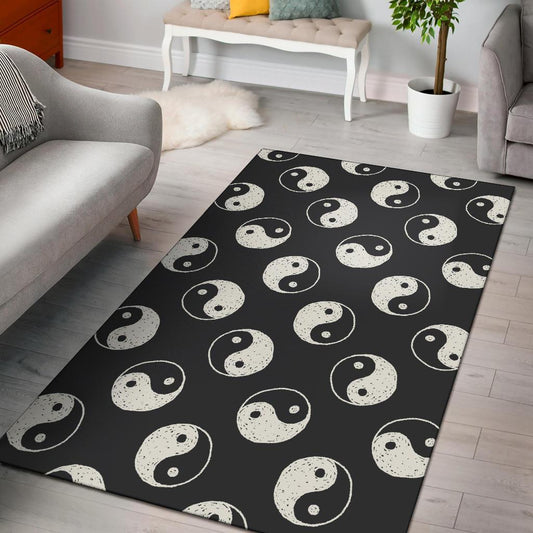 Yin Yang Black CL12101666MDR Rug