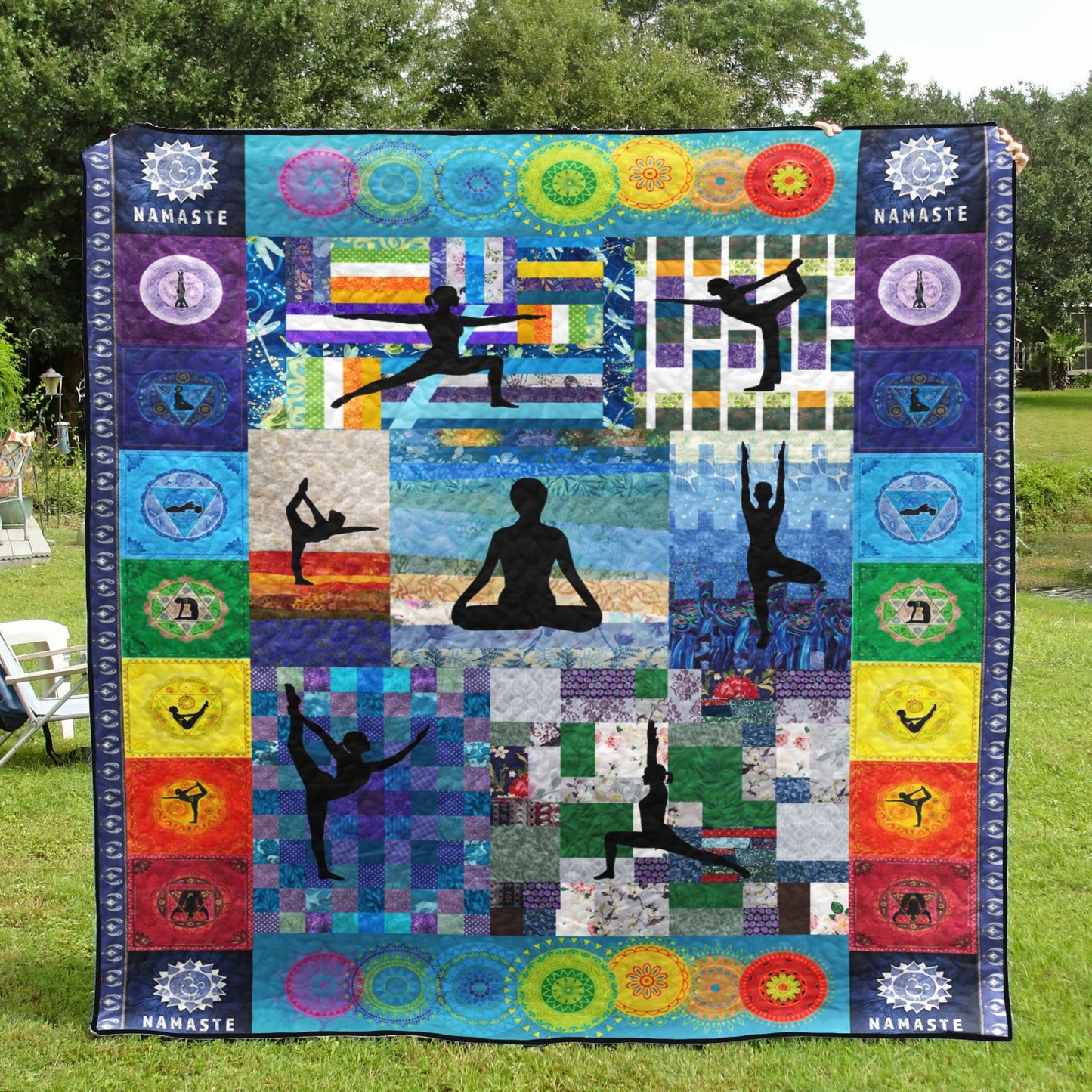 Yoga Is Life PKT210675 Quilt Blanket