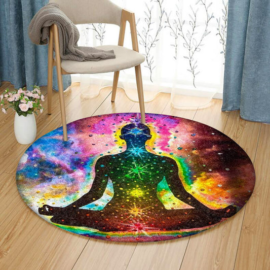 Yoga TL170954TM Round Area Rug