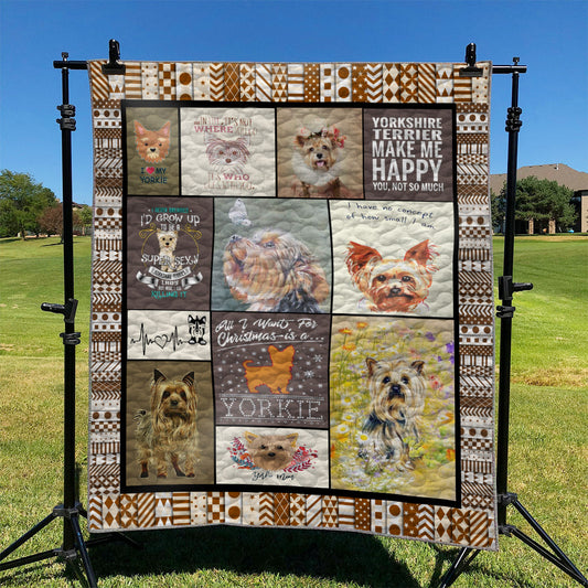 Yorkie YH3010912 Quilt Blanket