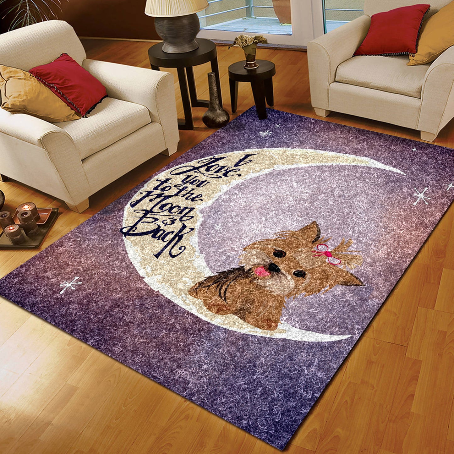 Yorkie Terrier HM160868M Rug