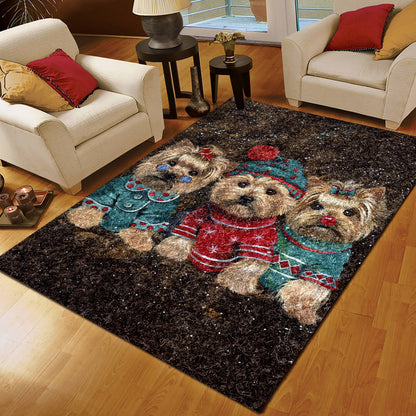Yorkie Terrier TN060972M Rug