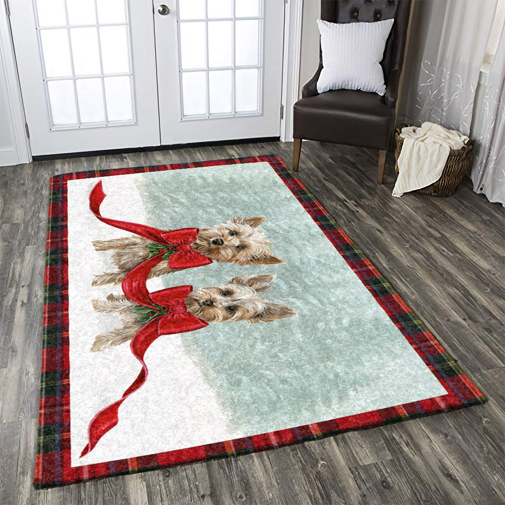 Yorkshire Terrier Christmas HN1211001R Rug