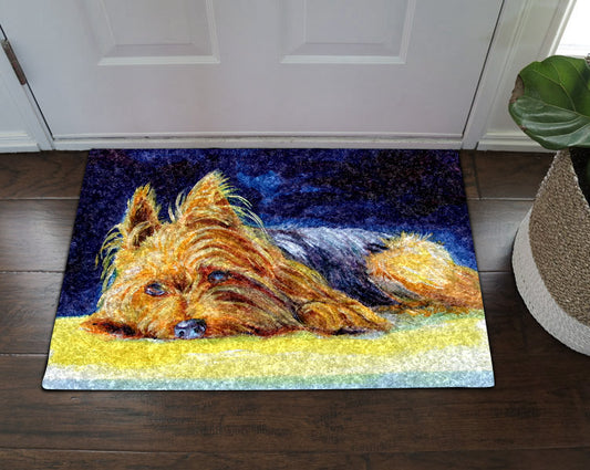 Yorkshire Terrier DV23100141D Non-slip Door mats