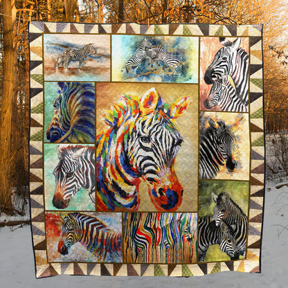 Zebra PH130542 Quilt Blanket