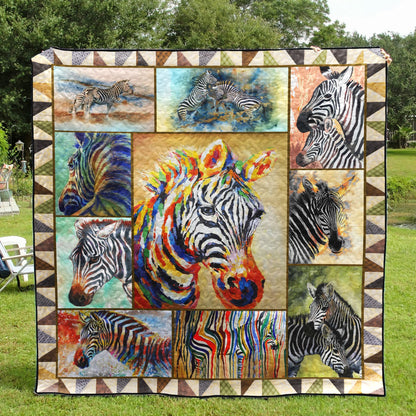 Zebra PH130542 Quilt Blanket