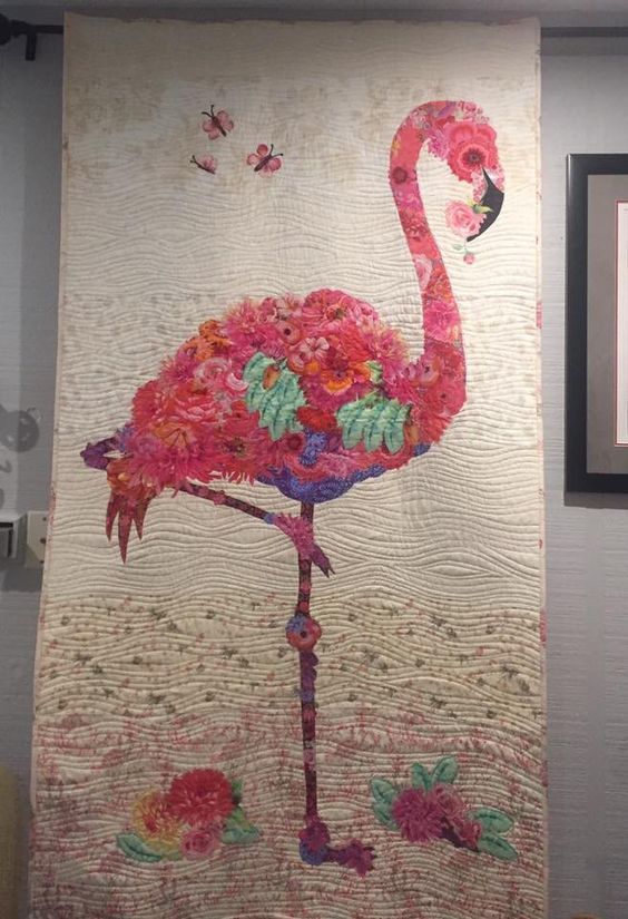 Flamingo CLA140324082 Quilted Table Runner