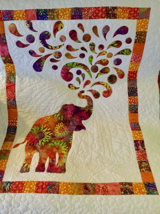 Elephant CLA15122337 Quilt Blanket