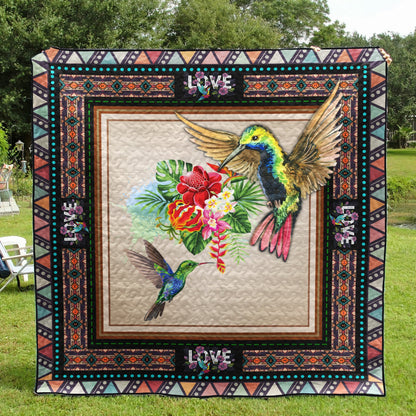 Hummingbirds CG140612 Quilt Blanket