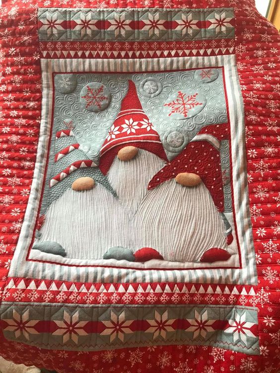 Christmas Gnome CLA21112312 Quilt Blanket