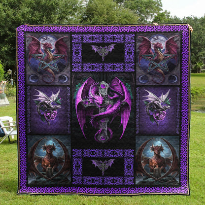 Dragon Cross 160505 Quilt Blanket