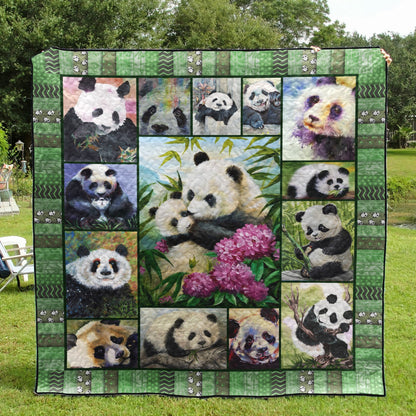 Panda CG130616 Quilt Blanket