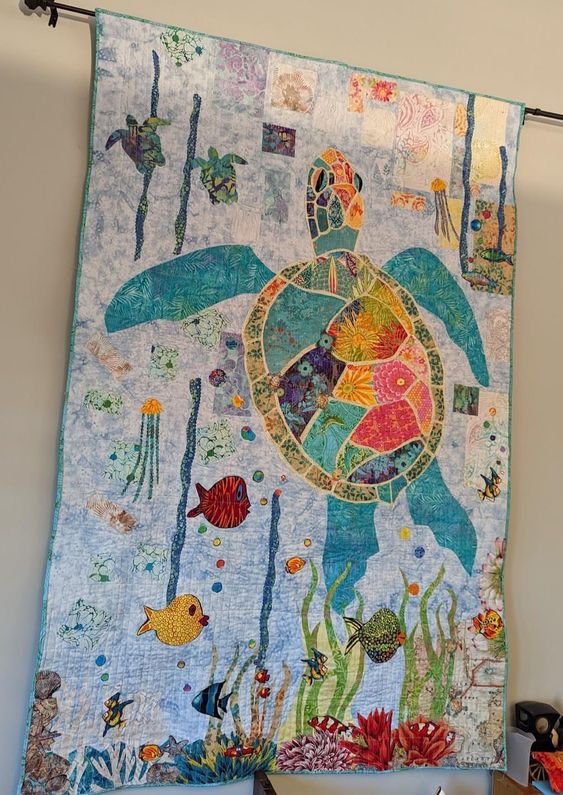 Turtle CLA040124037 Quilt Blanket