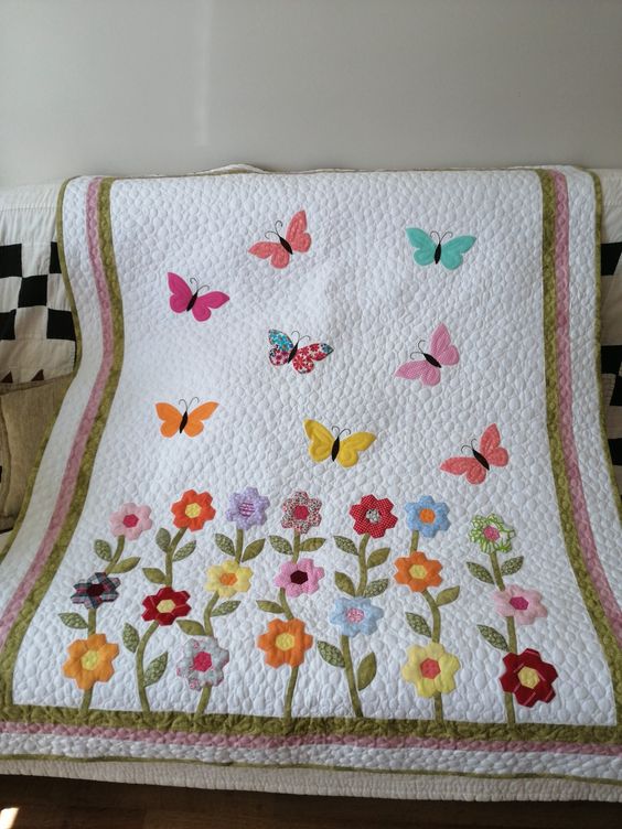 Butterfly Garden CLA23112318 Quilt Blanket