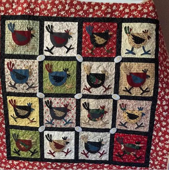 Chicken CLA23122317 Quilt Blanket