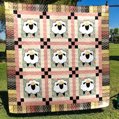 Sheep HM140625 Quilt Blanket