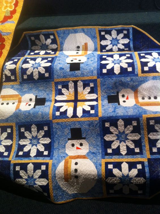 Snowman CLA120324040 Quilt Blanket