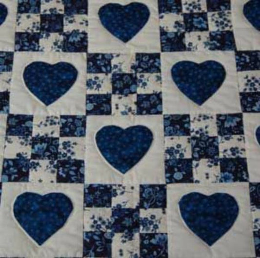 Heart CLA15112355 Quilt Blanket