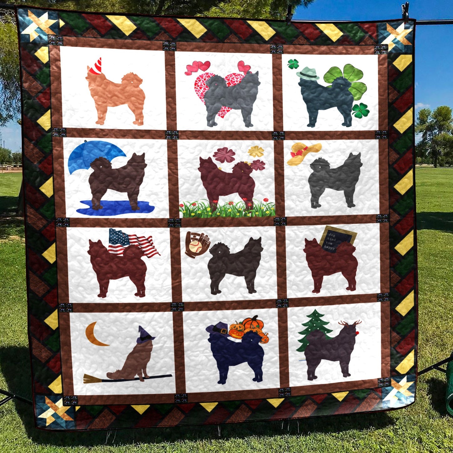 Finnish Spitz TL310525 Quilt Blanket