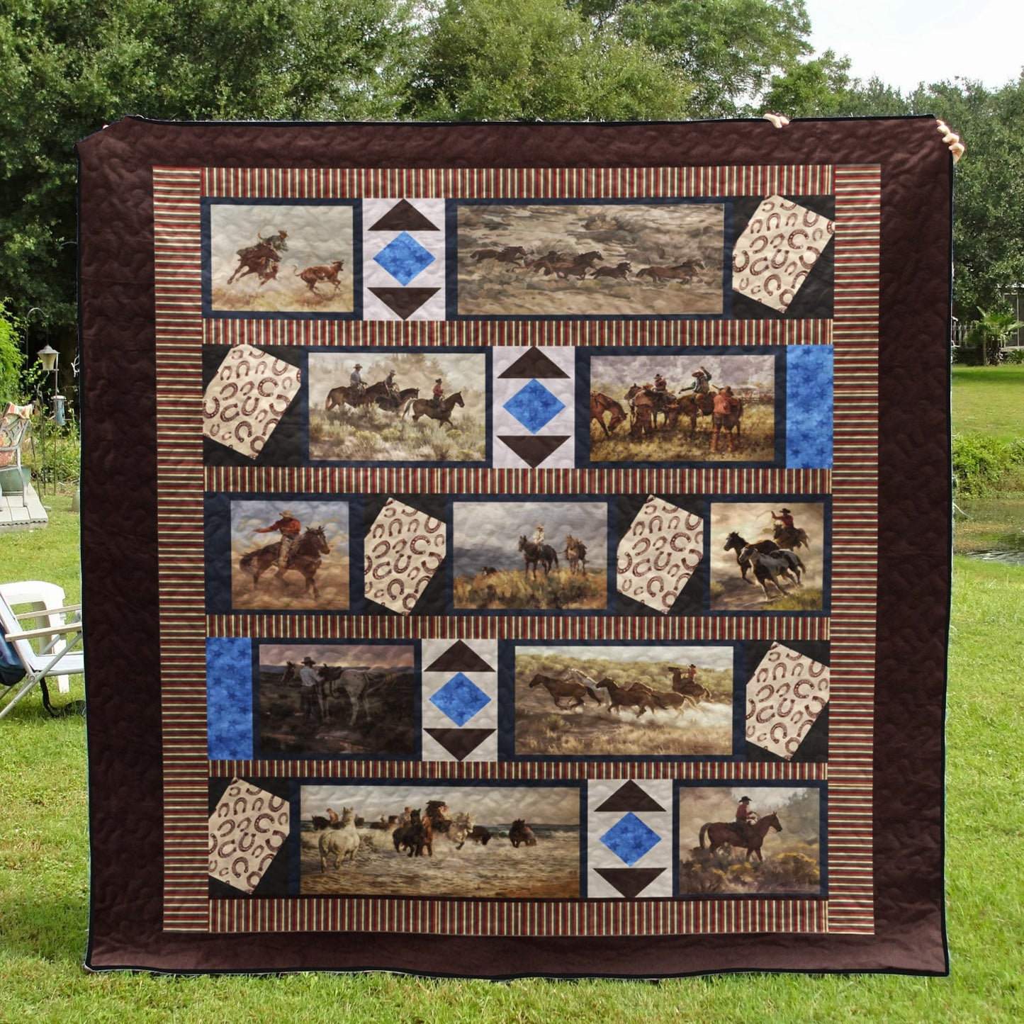 Cowboy CL130671 Quilt Blanket